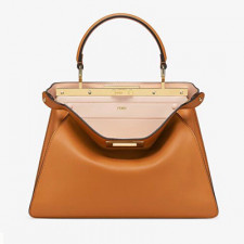 [FENDI] 여성백 펜디 피카부 쁘띠 패딩나파핸드백 레더 토트백 8321