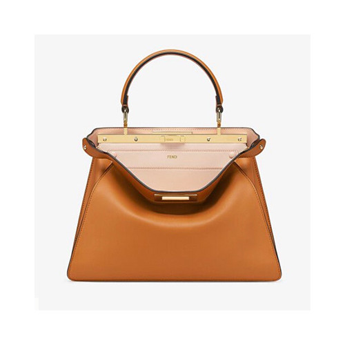 [FENDI] 여성백 펜디 피카부 쁘띠 패딩나파핸드백 레더 토트백 8321