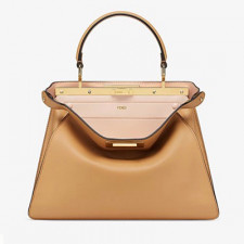 [FENDI] 여성백 펜디 피카부 쁘띠 패딩나파핸드백 레더 토트백 8321