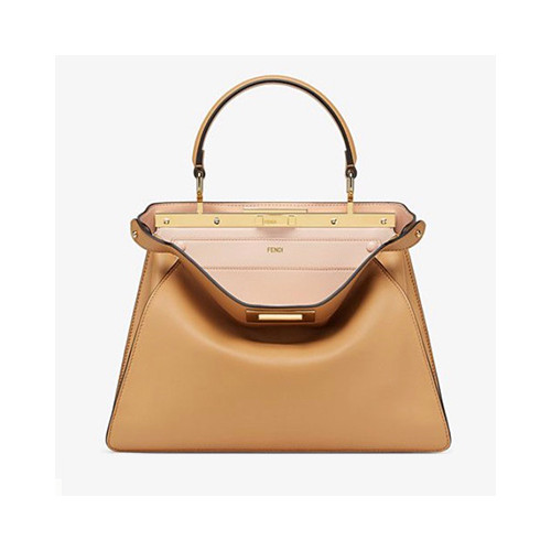 [FENDI] 여성백 펜디 피카부 쁘띠 패딩나파핸드백 레더 토트백 8321