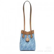 [FENDI] 여성백 펜디 오리가미 실루엣 자카드 버킷백 숄더백 8413