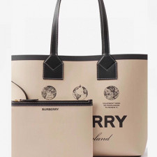 [BURBERRY] 여성백 버버리 클래식 토트백 신상쇼핑백 121163