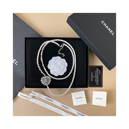 [여성목걸이] CHANEL 샤넬 CC 쥬얼리 패션 진주링 정품1:1