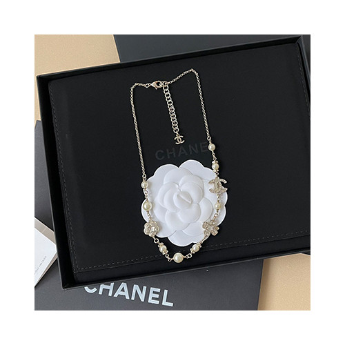 [여성목걸이] CHANEL 샤넬 CC 쥬얼리 패션 진주링 정품1:1