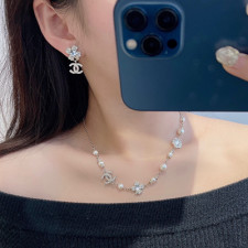 [여성목걸이] CHANEL 샤넬 CC 쥬얼리 패션 진주링 정품1:1