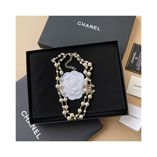 [여성목걸이] CHANEL 샤넬 CC 쥬얼리 패션 진주링 정품1:1