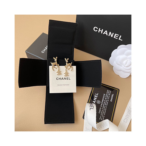 [여성귀걸이] CHANEL 샤넬 사슴 쥬얼리 패션 이어링 정품1:1