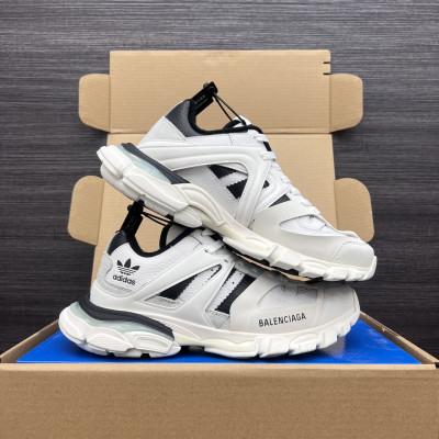 [Balenciaga] 1:1 정품급 Gomma MAILLE WHITE/ORANGE 아디다스 스니커즈