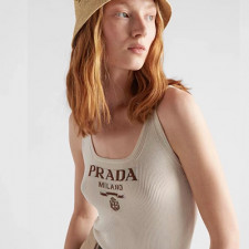 [여성] PRADA 신상 프라다 캐주얼 여름나시 티셔츠