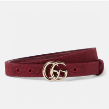 [여성벨트] GUCCI BELT 구찌 2CM 패션 벨트 금장
