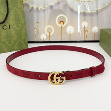 [여성벨트] GUCCI BELT 구찌 2CM 패션 벨트 금장
