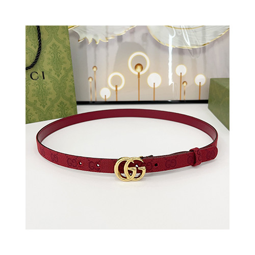 [여성벨트] GUCCI BELT 구찌 2CM 패션 벨트 금장