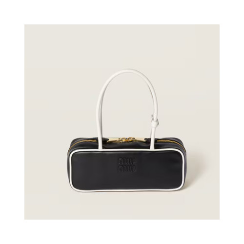 [MIUMIU] 여성백 Beau Bag  캐주얼 가죽 보 백 빈티지 핸드백