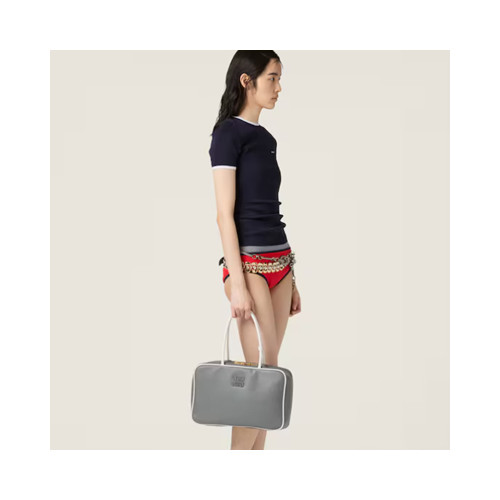 [MIUMIU] 여성백 Beau Bag  캐주얼 가죽 보 백 빈티지 미듐 핸드백