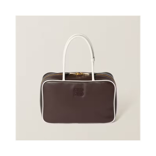 [MIUMIU] 여성백 Beau Bag  캐주얼 가죽 보 백 빈티지 미듐 핸드백