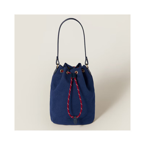 [MIUMIU] 여성백 25ss Bag  미우미우 캐버딘 패션 파우치백