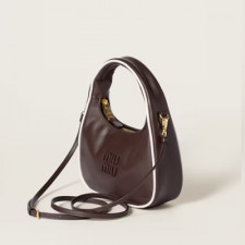 [MIUMIU] 여성백 Wander Bag 미우미우 완더 나파 가죽 핸드백