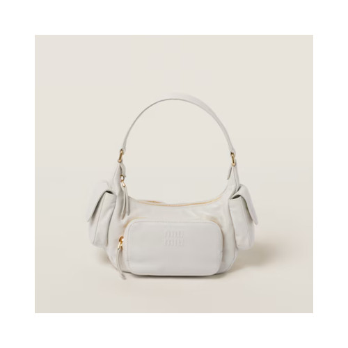 [MIUMIU] 여성백 Pocket Bag 미우미우 나파 가죽 포켓 탑핸들토트백