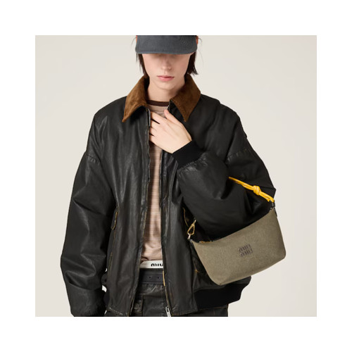 [MIUMIU] 여성백 new Bag 미우미우 패션 개버딘 파우치백