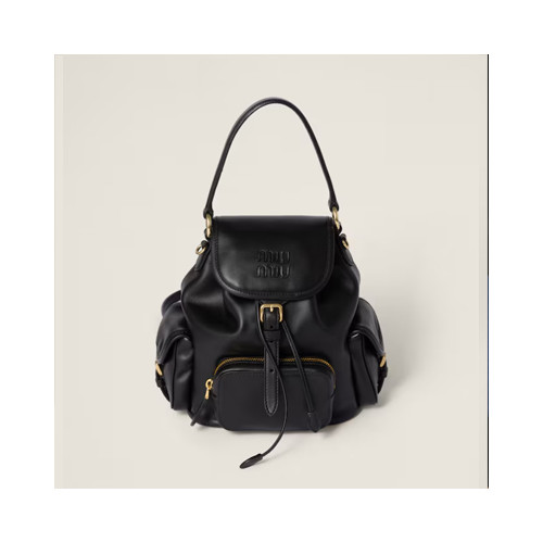 [MIUMIU] 여성백 25ss Bag 미우미우 패션 빈티지 포켓 가죽 백팩