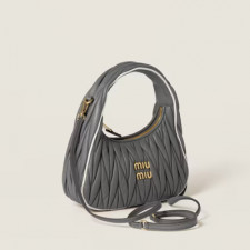[MIUMIU] 여성백 Wander Bag 미우미우 완더 마테라쎄 나파 가죽 핸드백