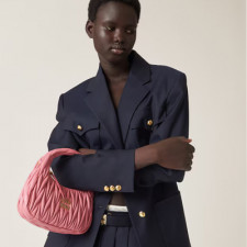 [MIUMIU] 여성백 Wander Bag 미우미우 완더 마테라쎄 나파가죽 호보핸드백