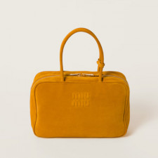 [MIUMIU] 여성백 24FW Bag 미우미우 스웨이드 보 핸드백