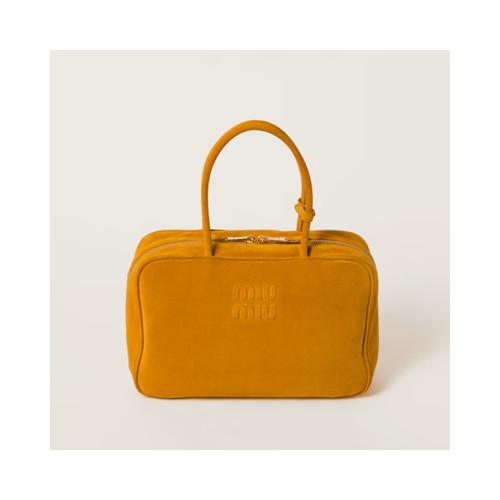 [MIUMIU] 여성백 24FW Bag 미우미우 스웨이드 보 핸드백