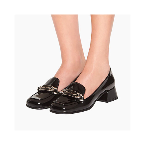 [펌프스/힐] miumiu shoes 팬더샵신발 여성 미우미우 미드힐 패션힐
