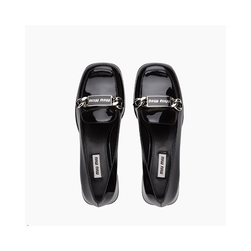 [펌프스/힐] miumiu shoes 팬더샵신발 여성 미우미우 미드힐 패션힐