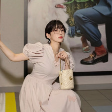 [GUCCI] 여성백 GG Bag 구찌 마몽 핸드 버킷백 575163