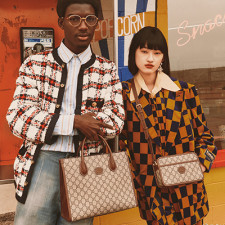 [GUCCI] 남성백 GG Bag 구찌 클래식 패션 토트백 659983