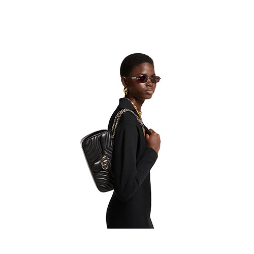 [GUCCI] 여성백 GG Marmont Bag 구찌 크로스 마몽 빈티지 미듐 숄더백