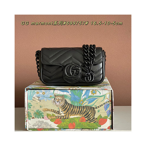 [GUCCI] 여성백 GG Marmont Bag 구찌 크로스 마몽 빈티지 숄더백 699757