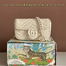 [GUCCI] 여성백 GG Marmont Bag 구찌 크로스 마몽 빈티지 숄더백 699757