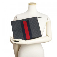 [GUCCI] 남성백 GG Bag 구찌가방 홀스빗 슈프림 웹 클러치백 475316