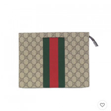 [GUCCI] 남성백 GG Bag 구찌가방 홀스빗 슈프림 웹 클러치백 475316