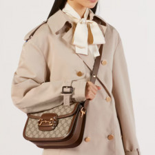 [GUCCI] 여성백 GG Horsebit Bag 구찌 홀스빗 코르스숄더백 602204
