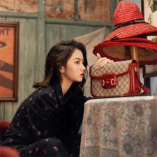 [GUCCI] 여성백 GG Horsebit Bag 구찌 홀스빗 코르스숄더백 602204