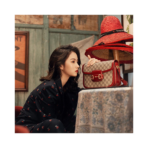 [GUCCI] 여성백 GG Horsebit Bag 구찌 홀스빗 코르스숄더백 602204