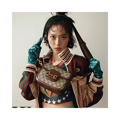 [GUCCI] 여성백 GG Horsebit Bag 구찌 홀스빗 코르스숄더백 658574