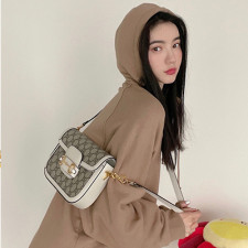 [GUCCI] 여성백 GG Horsebit Bag 구찌 홀스빗 코르스숄더백 658574