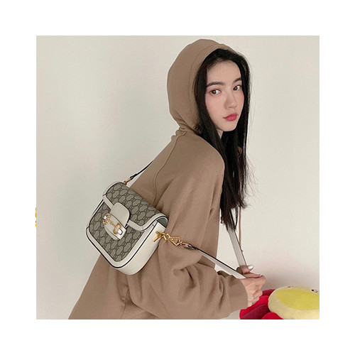 [GUCCI] 여성백 GG Horsebit Bag 구찌 홀스빗 코르스숄더백 658574