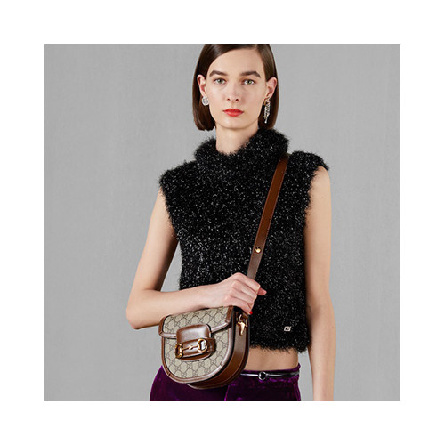 [GUCCI] 여성백 GG Horsebit 1955 Bag 구찌 홀스빗 코르스숄더백 760191
