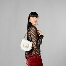 [GUCCI] 여성백 GG Horsebit Bag 구찌 홀스빗 코르스숄더백 760191
