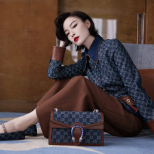 [GUCCI] 여성백 GG Demin GG Bag 구찌가방 크로스숄더백 400249