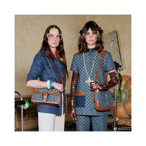 [GUCCI] 여성백 GG Demin GG Bag 구찌가방 크로스숄더백 400249
