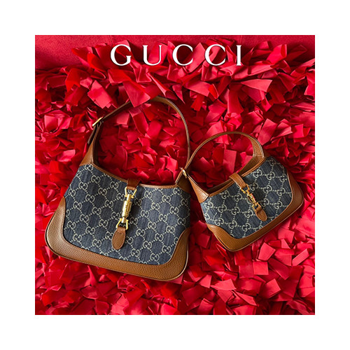 [GUCCI] 여성백 GG Jackie 1961 GG Bag 구찌가방 크로스호보백 636706
