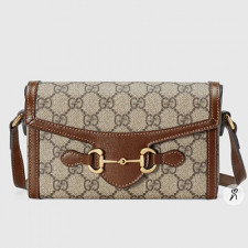 [GUCCI] 여성백 GG Horsebit Bag 구찌 홀스빗 코르스숄더백 699296