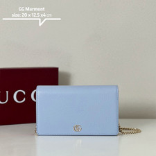 [GUCCI] 여성 GG Marmont wallet 구찌 마몽 파우치 497985